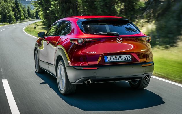 Mazda CX-30 SUV – European specifications detailed