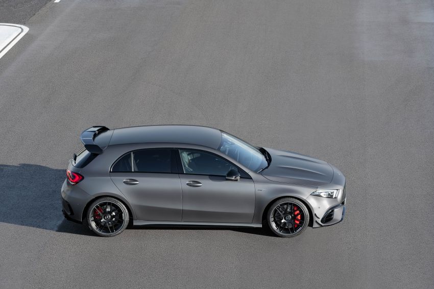 W177 Mercedes-AMG A45 4Matic+ debuts with up to 421 PS, 500 Nm – 0-100 km/h in 3.9s; Drift mode 981629