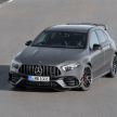 W177 Mercedes-AMG A45 4Matic+ debuts with up to 421 PS, 500 Nm – 0-100 km/h in 3.9s; Drift mode
