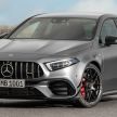 W177 Mercedes-AMG A45 4Matic+ debuts with up to 421 PS, 500 Nm – 0-100 km/h in 3.9s; Drift mode