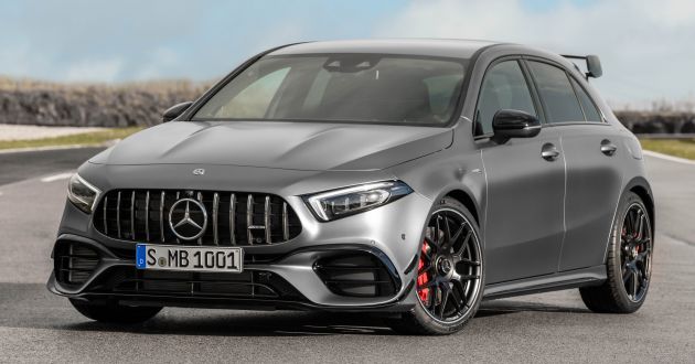 W177 Mercedes-AMG A45 4Matic+ debuts with up to 421 PS, 500 Nm – 0-100 km/h in 3.9s; Drift mode