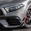 W177 Mercedes-AMG A45 4Matic+ debuts with up to 421 PS, 500 Nm – 0-100 km/h in 3.9s; Drift mode