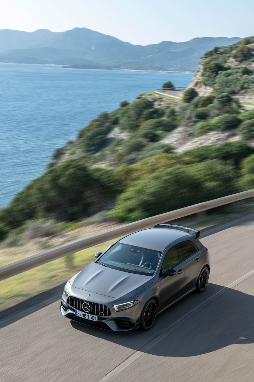 W177 Mercedes-AMG A45 4Matic+ debuts with up to 421 PS, 500 Nm – 0-100 km/h in 3.9s; Drift mode 981667