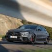 W177 Mercedes-AMG A45 4Matic+ debuts with up to 421 PS, 500 Nm – 0-100 km/h in 3.9s; Drift mode