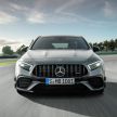 W177 Mercedes-AMG A45 4Matic+ debuts with up to 421 PS, 500 Nm – 0-100 km/h in 3.9s; Drift mode