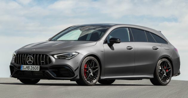 X118 Mercedes-AMG CLA45 4Matic+ Shooting Brake debuts – up to 416 hp, zero to 100 km/h in 4 seconds