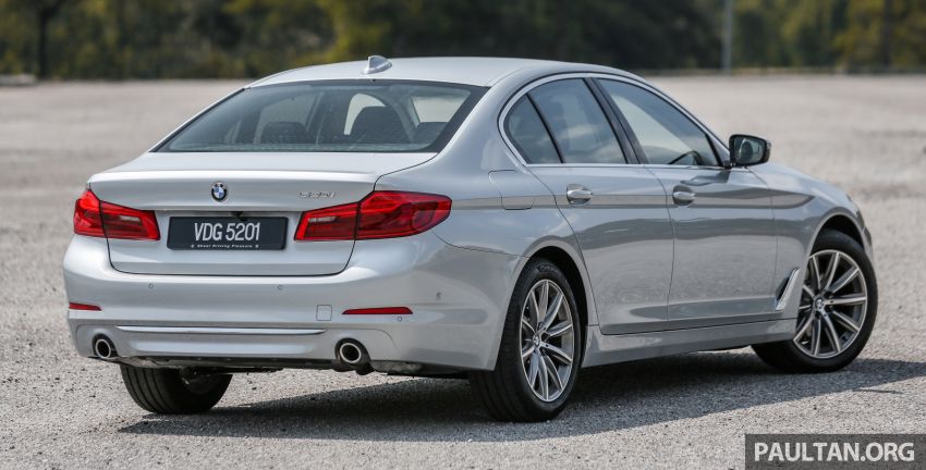 FIRST DRIVE: G30 BMW 520i Luxury and 530e M Sport 1003657