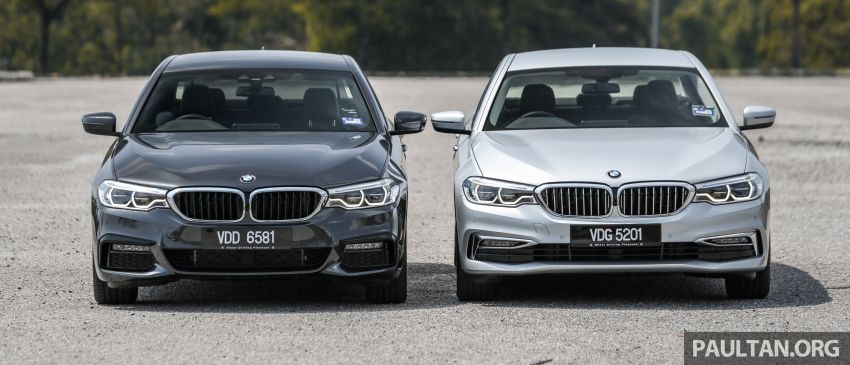 FIRST DRIVE: G30 BMW 520i Luxury and 530e M Sport 1003538
