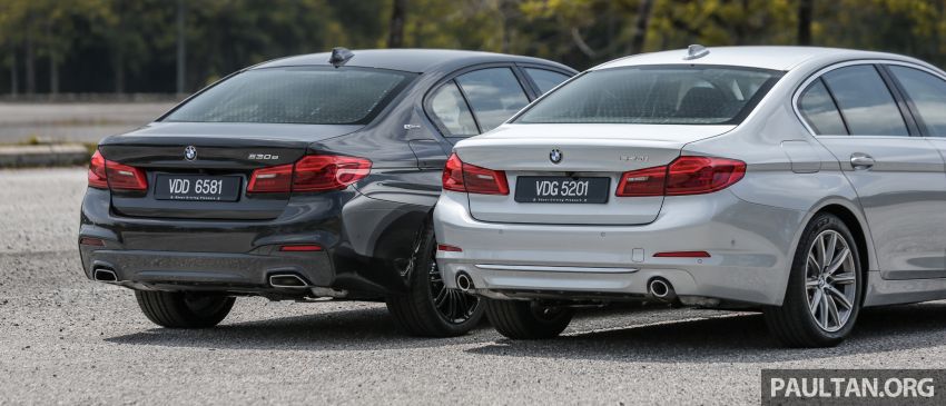 FIRST DRIVE: G30 BMW 520i Luxury and 530e M Sport 1003549