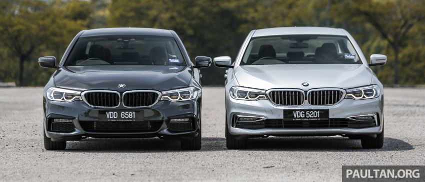 FIRST DRIVE: G30 BMW 520i Luxury and 530e M Sport 1003539