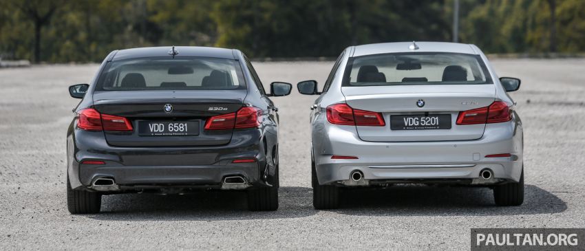 FIRST DRIVE: G30 BMW 520i Luxury and 530e M Sport 1003545