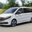 Mercedes-Benz EQV all-electric MPV – 405 km range