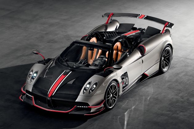 Pagani Huayra Roadster BC drops top, gains 791 hp