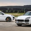 E3 Porsche Cayenne Turbo S E-Hybrid PHEV – 680 PS, 900 Nm, 3.7 l/100 km, 40 km electric range, Coupé also