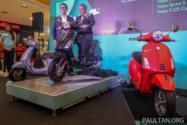 Naza lepaskan hak pengedaran motosikal Vespa