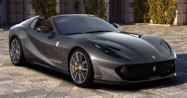Ferrari 812 GTS revealed – open-top V12 with 789 hp