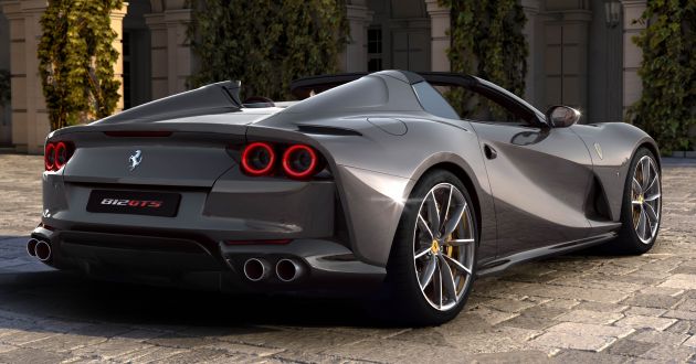 Ferrari 812 GTS revealed – open-top V12 with 789 hp