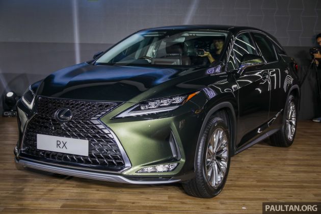 2019 Lexus RX facelift launched in Malaysia – three 2.0L turbo variants offered; priced from RM399,888