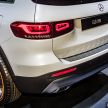 X247 Mercedes-Benz GLB range displayed at Frankfurt