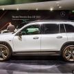 X247 Mercedes-Benz GLB range displayed at Frankfurt