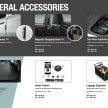 2019 Perodua Axia – GearUp accessories in detail