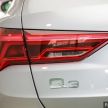 2022 Audi Q3 S Line 1.4 TFSI in Malaysia – now priced at RM304,890 on-the-road including 10% sales tax