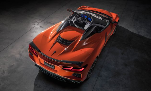 Chevrolet Corvette Stingray Convertible C8 diperkenal