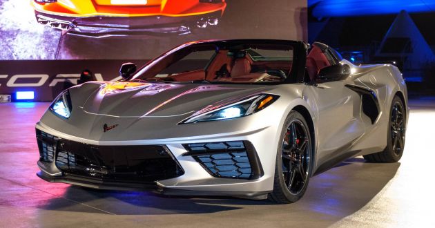 Chevrolet Corvette Stingray Convertible C8 diperkenal