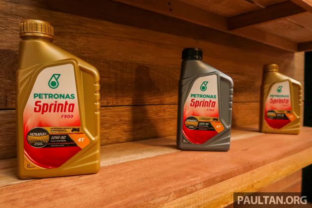 Petronas previews new Petronas Sprinta with Ultraflex motorcycle lubricant – pricing from RM15 to RM67