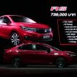 2020 Honda City debuts in Thailand – new fifth-gen model gets a 1.0L turbo engine with 122 PS, 173 Nm