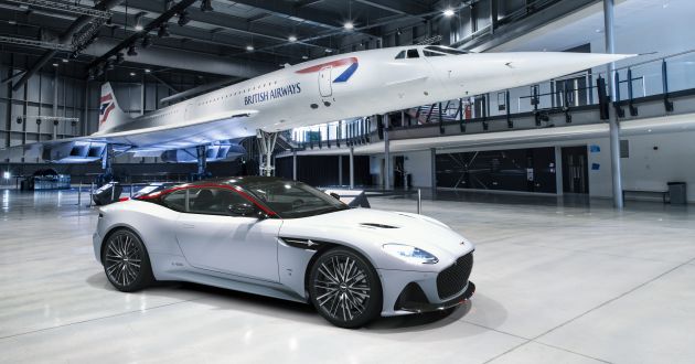 Aston Martin DBS Superleggera Concorde Edition celebrates 50th anniversary of supersonic air travel