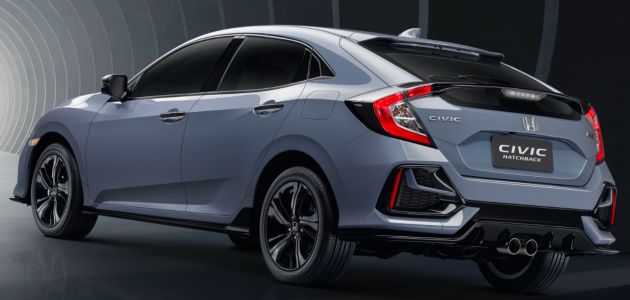 Honda Civic hatch facelift dilancar di Thai – RM168k hanya varian 1.5 RS, dilengkapi Honda Sensing