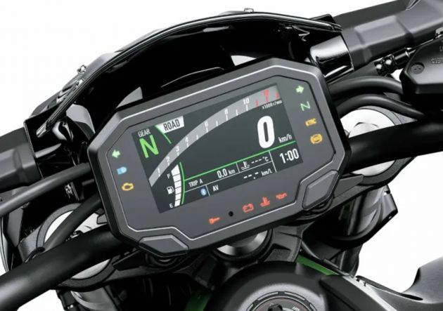 EICMA 2019: Kawasaki Z900 2020 kini dilengkapi mod tunggangan, kawalan cengkaman KTRC dan skrin TFT