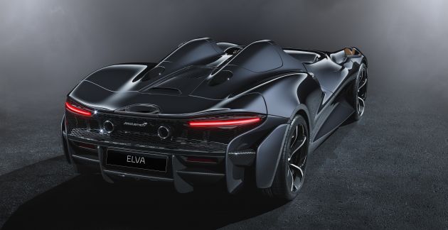 McLaren Elva – kuasa 815 PS, cermin depan jual asing