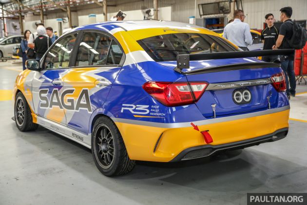 Proton R3 tayang jentera lumba Saga baharu dengan rekaan livery terkini – bakal berentap di S1K 2019