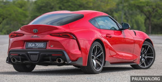 Toyota GR Supra 2022 di Malaysia dapat Apple CarPlay
