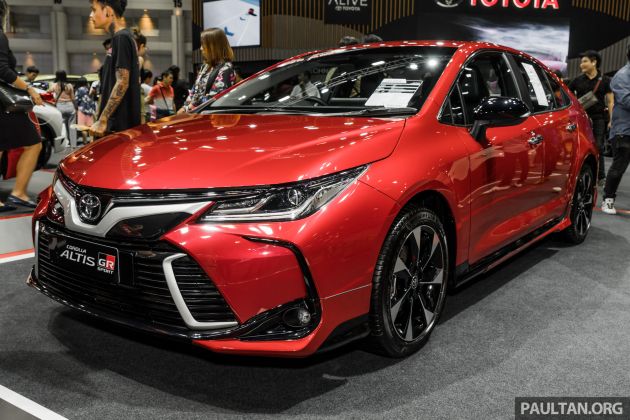GALERI: Toyota Corolla Altis GR Sport di Thai Motor Expo 2019 – 1.8L berkuasa 140 PS/177 Nm, RM138k