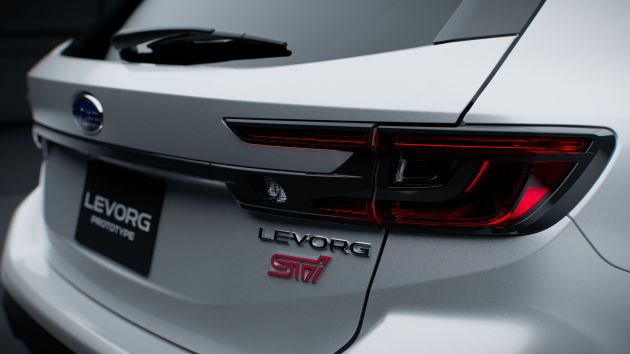 Subaru Levorg Prototype STI Sport dipertontonkan sedikit menjelang TAS 2020 – enjin 1.8L turbo boxer