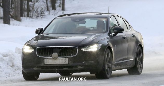 SPIED: Volvo S90, V90 and V90 Cross Country facelifts