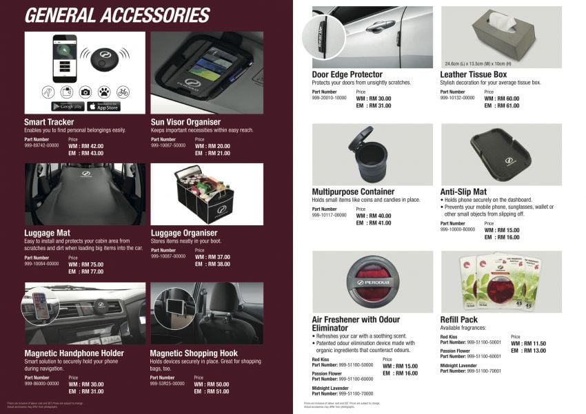 2020 Perodua Bezza GearUp accessories – full bodykit with LED light guides, seat covers, arm rest and more 1066019