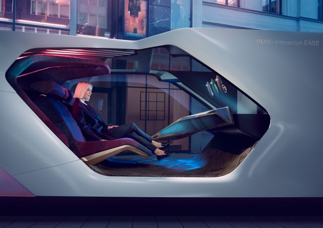 BMW i Interaction EASE concept shown at CES 2020 – elements from design study to be in production iNEXT