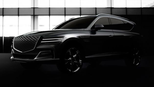 Genesis GV80 – gambar rasmi SUV pertama didedah