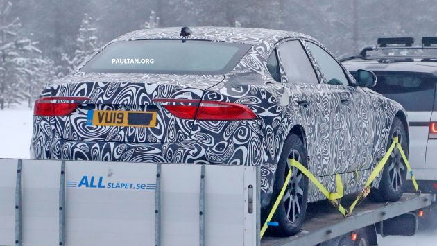 SPYSHOTS: Next-gen Jaguar XJ goes fully electric