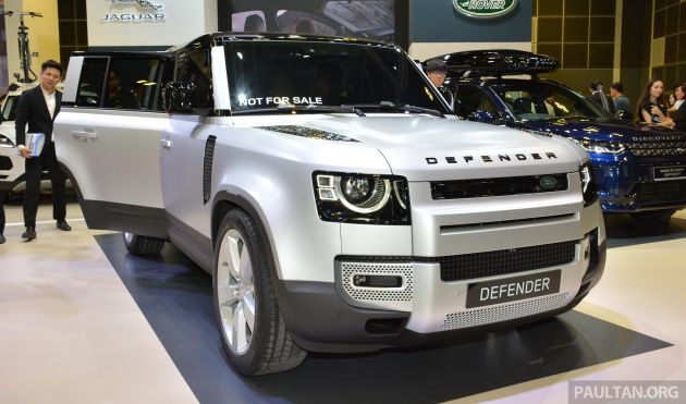 Land Rover Defender baharu dipertonton di Singapura