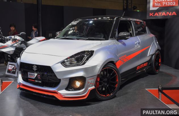 TAS2020: Suzuki Swift Sport Katana Edition muncul