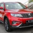 2020 Proton X70 CKD launched in Malaysia – Volvo 7DCT, +15 Nm, 13% better economy; RM95k to RM123k