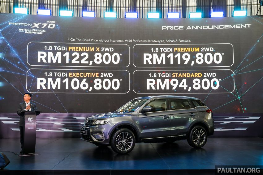2020 Proton X70 CKD launched in Malaysia – Volvo 7DCT, +15 Nm, 13% better economy; RM95k to RM123k 1080929