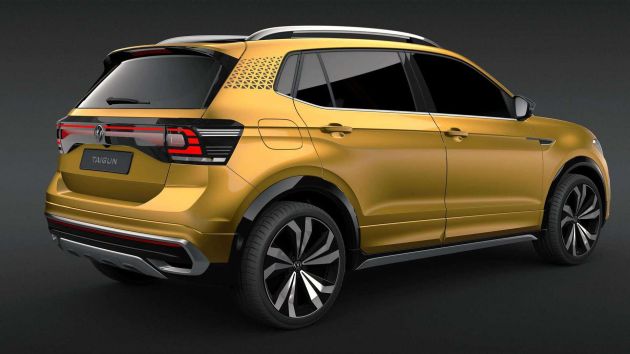 Volkswagen Taigun SUV shown, late 2021 India debut