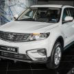 2020 Proton X70 CKD launched in Malaysia – Volvo 7DCT, +15 Nm, 13% better economy; RM95k to RM123k