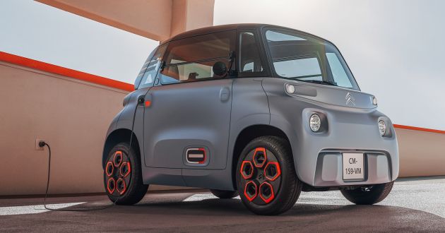 Citroen Ami revealed – cutesy fully-electric microcar with 8 hp electric motor, 5.5 kWh battery; from RM28k